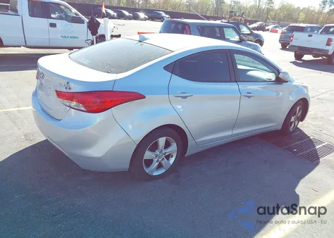 2013 Hyundai Elantra Gls z USA, uszkodzony, nr VIN 5NPDH4AE3DH445370